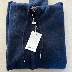 Men’s Large Mongolian Cashmere Full Zip Hoodie